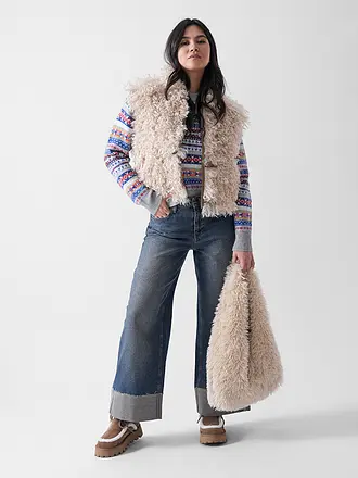 MARANT ETOILE | Wendegilet in Felloptik CLARA | 
